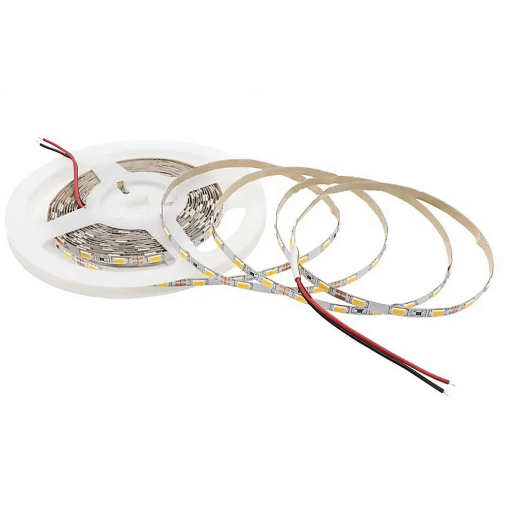 Ультра-яркая 5 м Светодиодная лента Dc12v гибкая 5m-dc12v-300 * 5630smd белая доска ширина мм