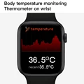 Для IWO W46 и W26 Часы Smartwatch IWO 12 Pro 13 1,75 дюймов 320*385 Смарт-часы для мужчин, для женщин, сделай сам, часы уход за кожей лица Беспроводной Зарядное устройство термометр