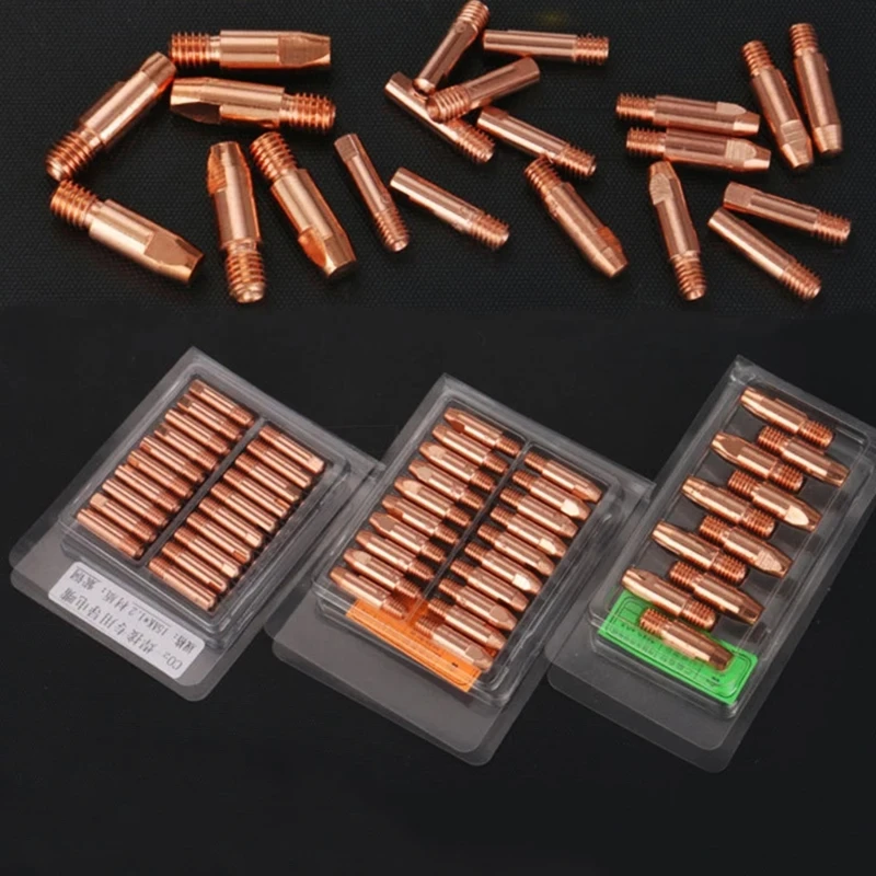 

10 Pieces MIG Electric Welding Machine Nozzle 0.8 1.0 1.2mm MIG Welding Nozzle for Home Maintenance Repair Lightweight