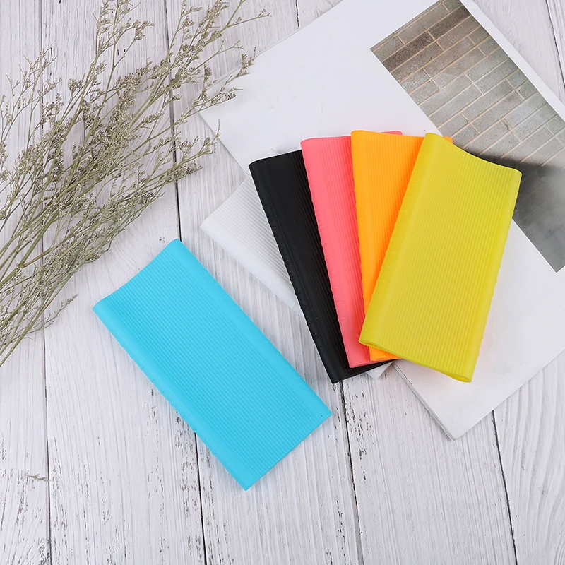 

Силиконовый защитный чехол для портативного зарядного устройства Xiaomi Power Bank 2 поколения, 10000 мАч, двойной USB-порт, кожаный чехол, Новинка