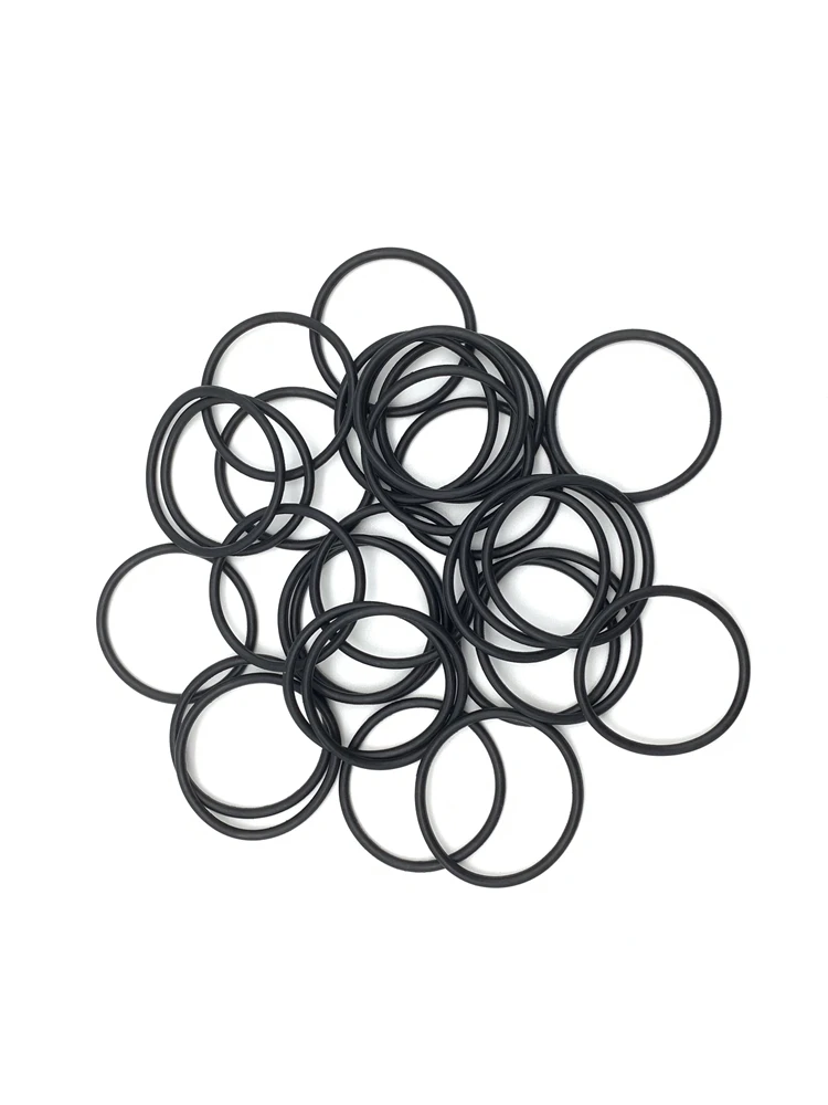 Черное уплотнительное кольцо прокладка CS 3 мм OD 5 ~ 80 NBR автомобильный Нитриловый