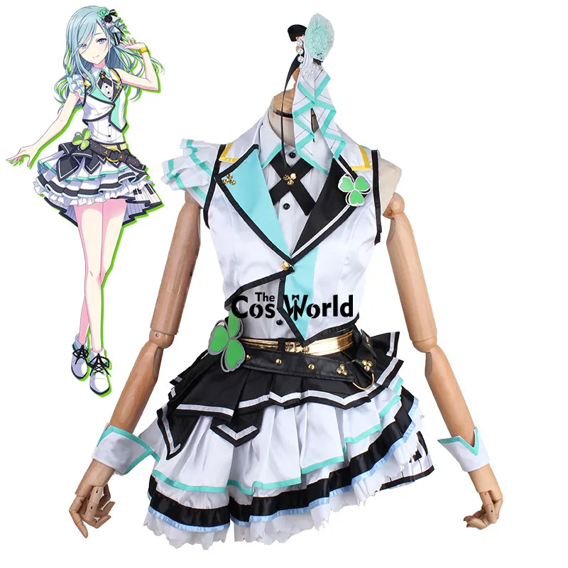 Project Sekai-uniforme de Anime para Cosplay, traje colorido de escenario, más salto, Hinomori Shizuku