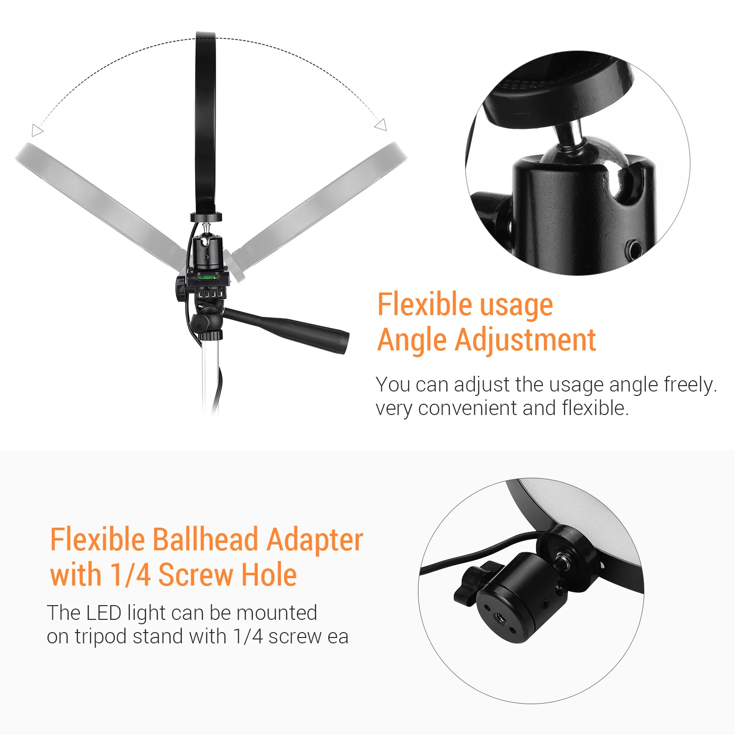 16 см/6 дюймов Мини светодиодный кольцевой светильник заполняющая лампа USB питание