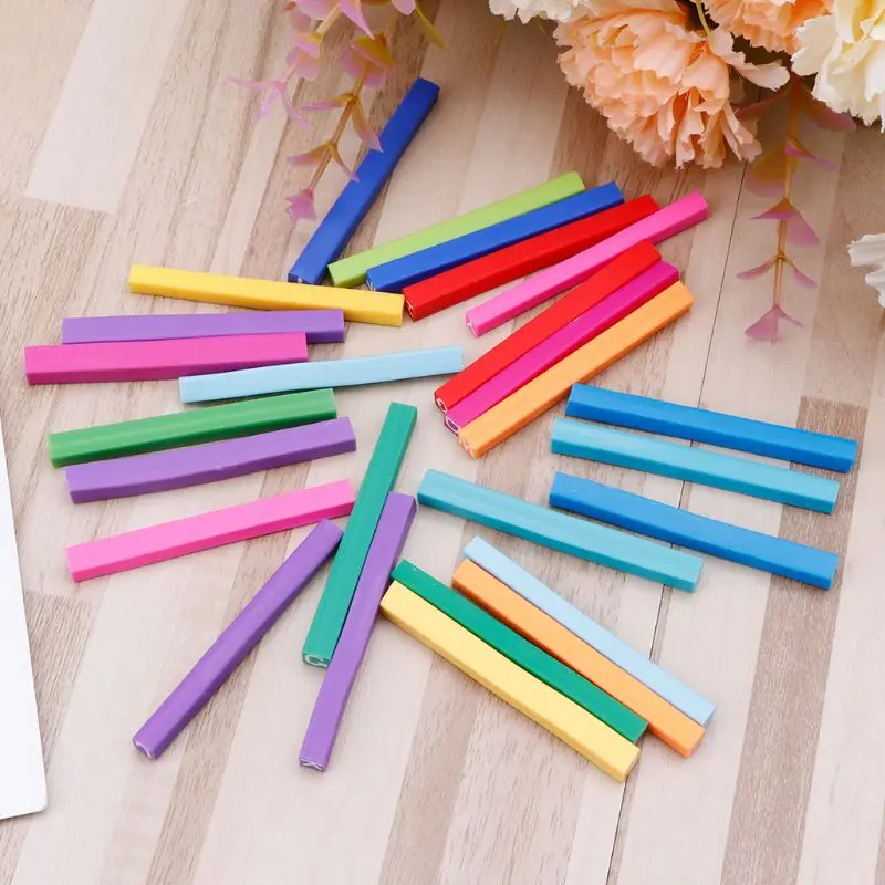 

26 Pcs/Set Polymer Clay Bar Stick Letters DIY Jewelry Making Crafts Handmade Environmental Charms Decoration Accessories Tools