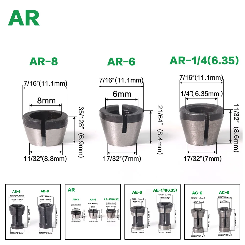 Обрезка гравировального Станка цанговый патрон фрезерный станок с хвостовиком