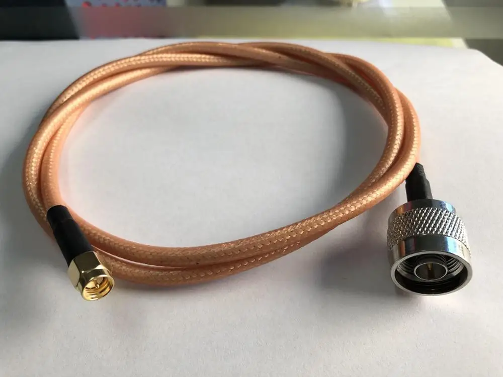 

10 m RG142 SMA internal screw to N male head silver plated high and low temperature resistant antenna radio connector