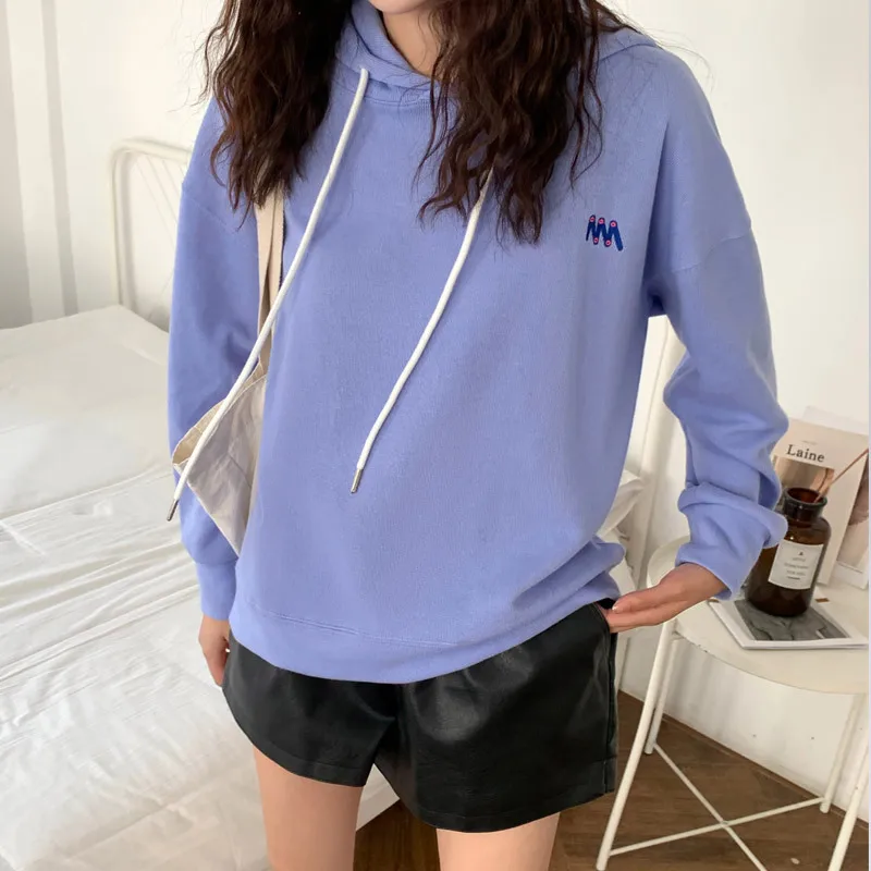 

2020 new hoodies fashion cute streetwear women sweatshirts casual women's dress casual loose coat ins versatile Hoodie Top