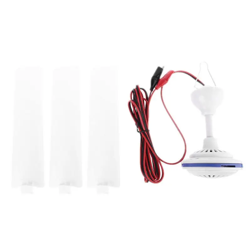 12V 24V потолочный вентилятор палатка для кемпинга тихий подвесной охлаждения