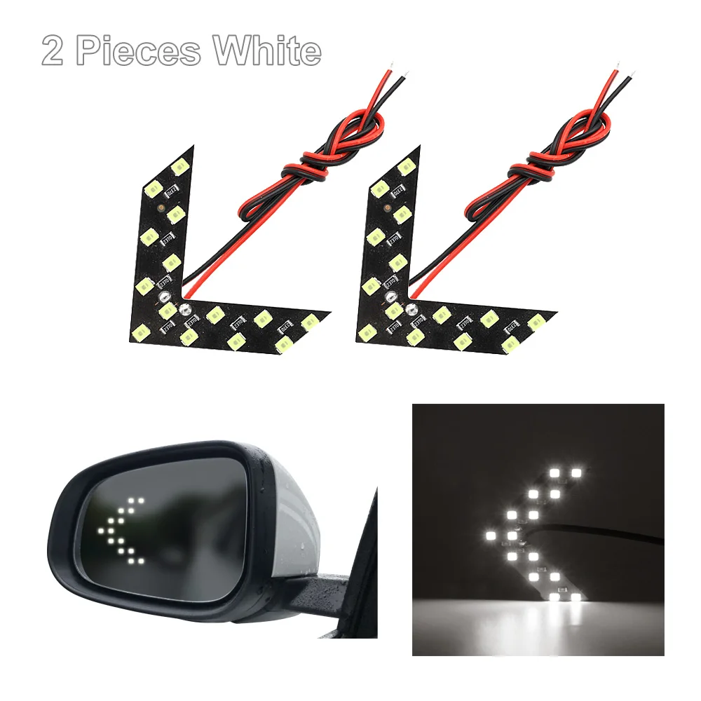2pcs Car LED Rear Mirror Light for Ssangyong Actyon Kyron Rexton | Автомобили и мотоциклы
