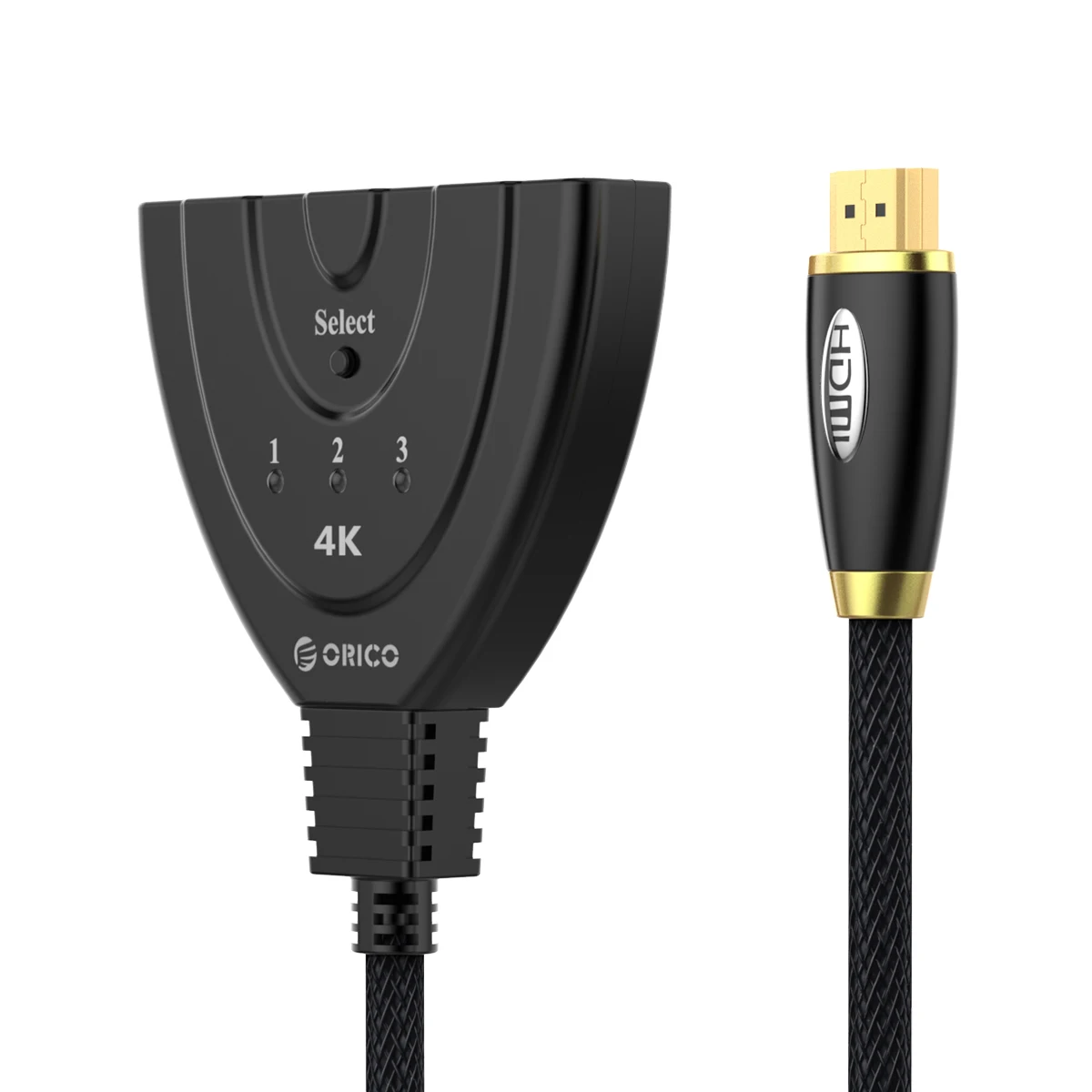 ORICO HDMI сплиттер 3 в 1 выход 4 к HDMI коммутатор с инфракрасным пультом дистанционного управления USB 3,0 HDMI для DVD HDTV
