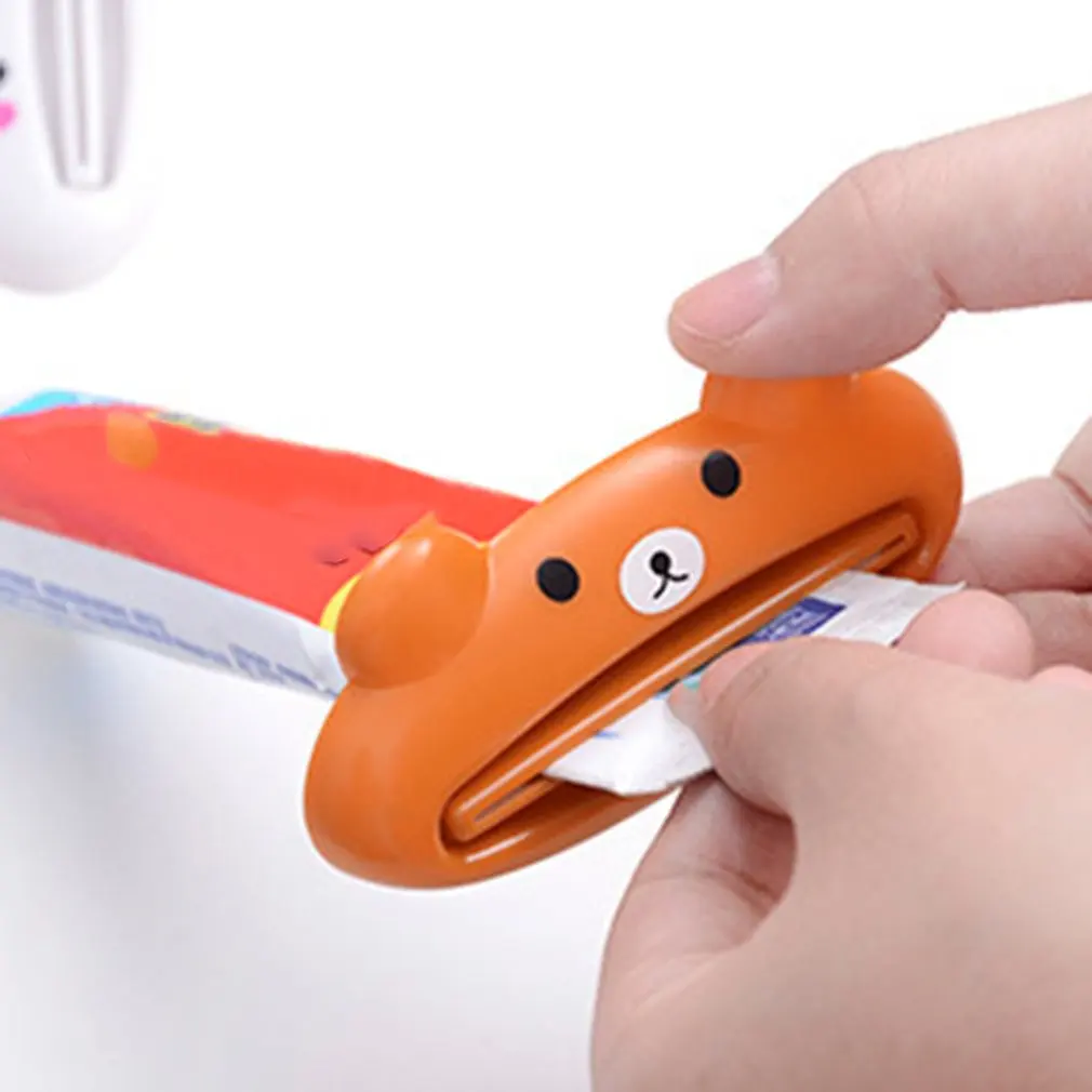 

5Pc Creative Toothpaste Squeezer A Set Cute Cartoon Animal Multi-Purpose Squeezer Toothpaste Bathroom Accessories