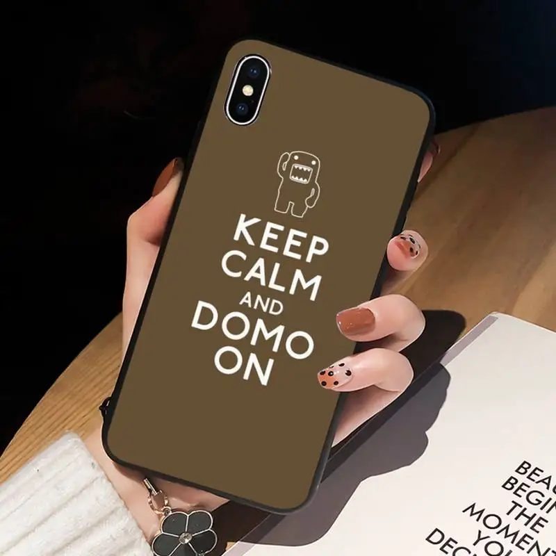 Милый чехол для телефона RUICHI Domo-kun iPhone 11 12 Mini 13 Pro XS Max X 8 7 6s Plus 5 SE XR - купить по