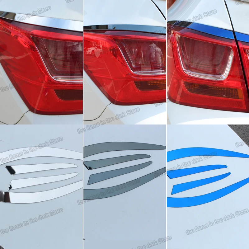 Lsrtw2017 Нержавеющая сталь заднего светильник полосы планки для Chevrolet Cruze 2009 2010 2011 2012