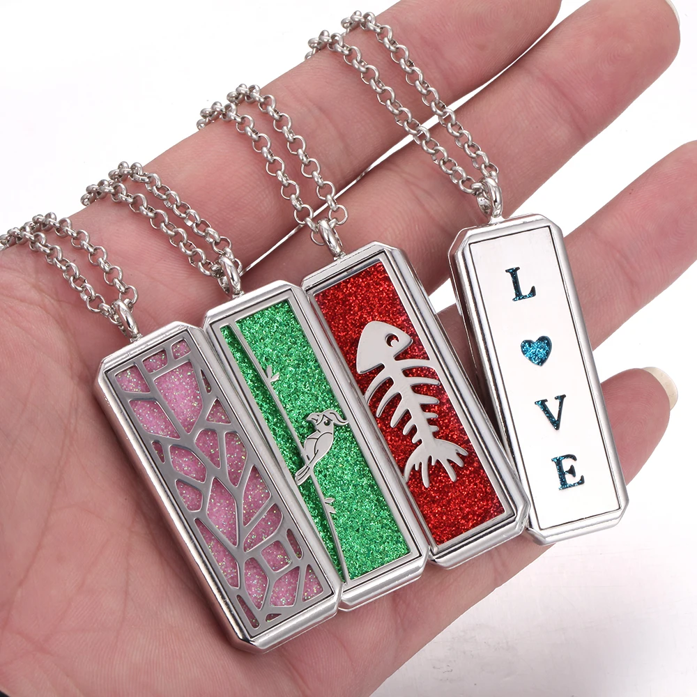 Ароматерапия подвеска диффузор Дерево жизни цветок лист любовь квадратный