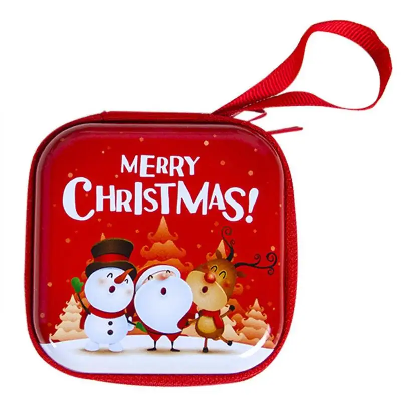 Горячая распродажа детских сумочек для конфет Санта Клаус снеговик кошелек