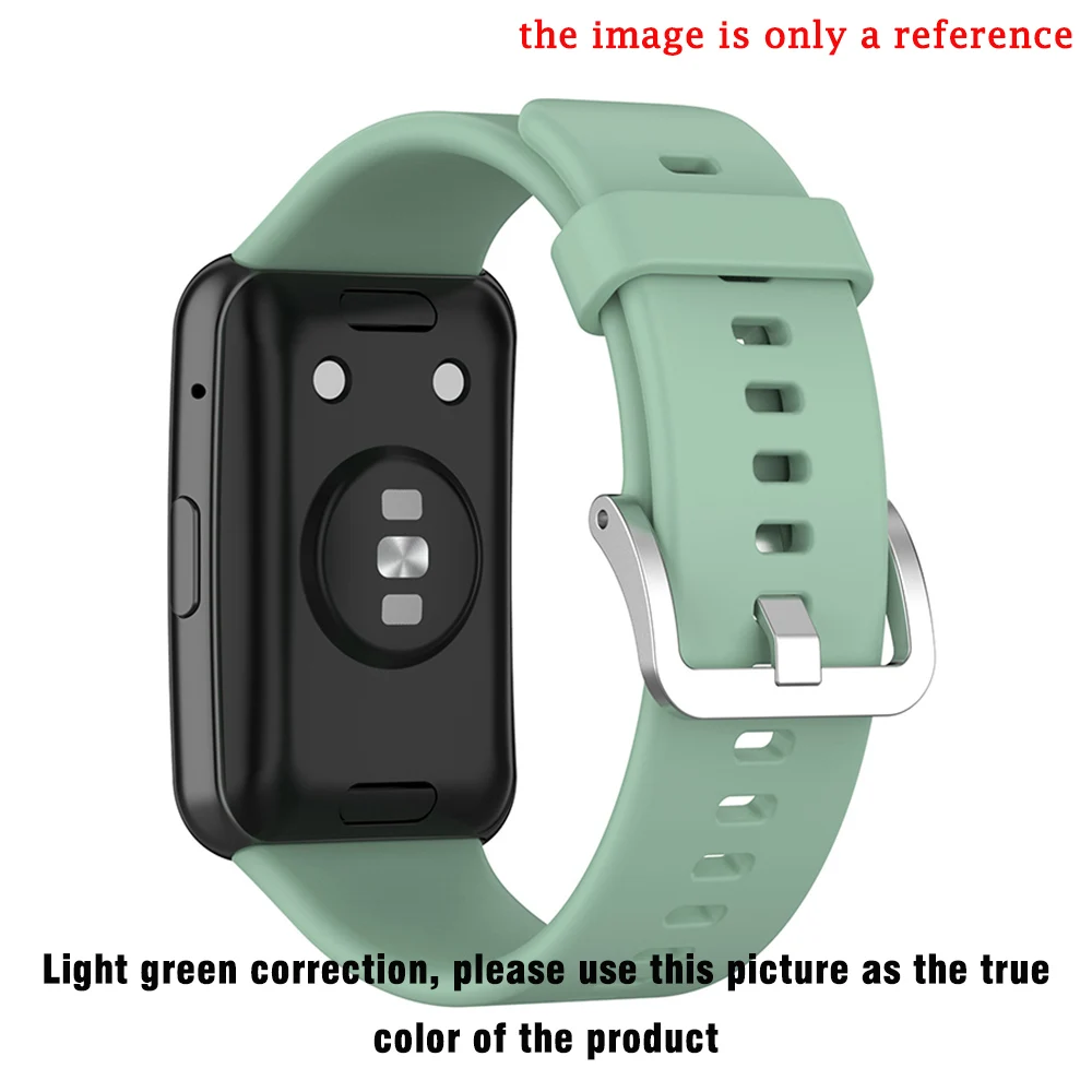 

wrist strap for Huawei watch fit accessories replacement silicone wrist band for huawei fit bracelet adjustable loop belt