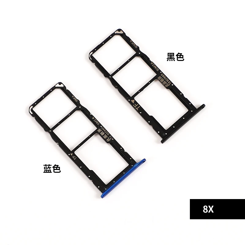 

Honor 8X SIM-карта лоток Гнездо Слот держатель адаптеры для Huawei Honor 8X Sim-карты Адаптеры телефон запасные части