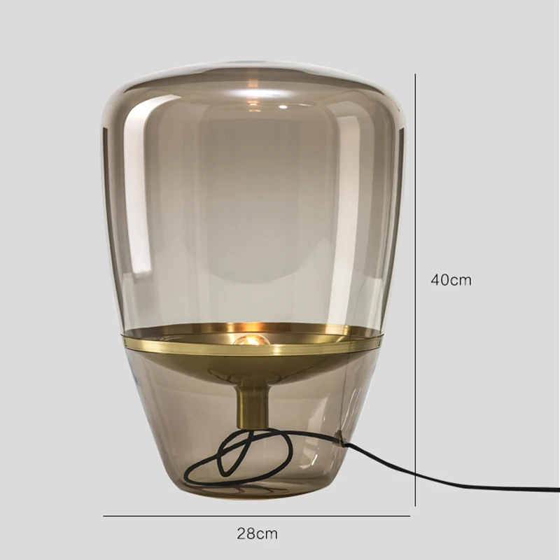 

European Vintage Retro Grass Table Lamp Photography Desk Deco Table Lights Creative Living Room Crystal Livingroom Lamp Table