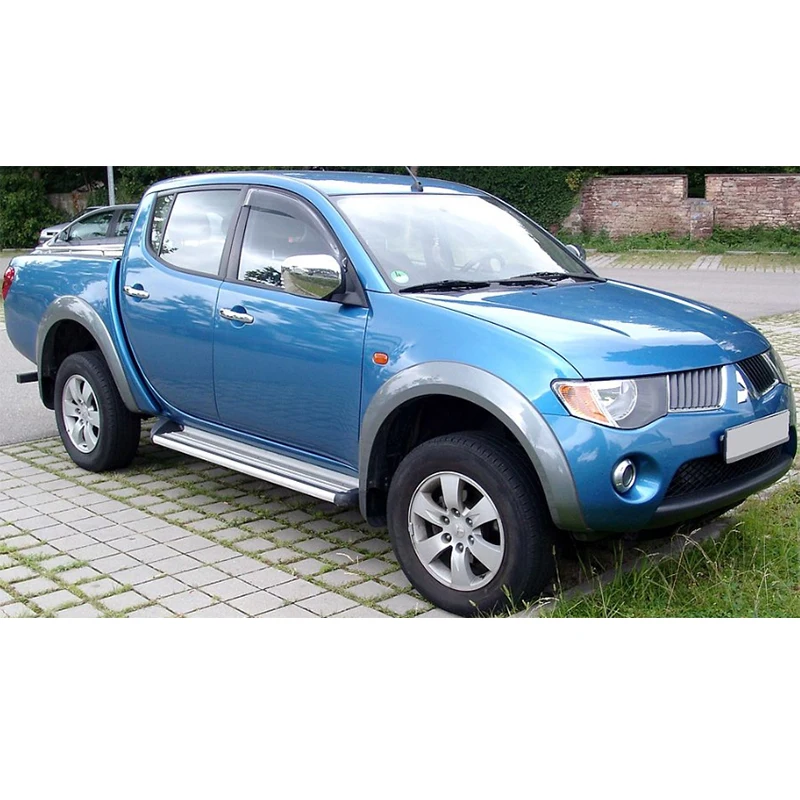 Боковой Winodow дефлекторы для Mitsubishi L200 Triton 2006 2007 2008 2009 2010 2011 2012 2013 обтекатель кабины дождь SUNZ