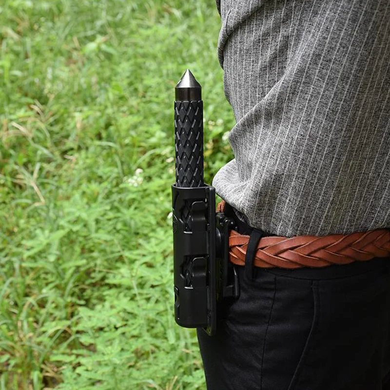 Уличный универсальный выдвижной чехол для дубинки с вращением на 360 градусов