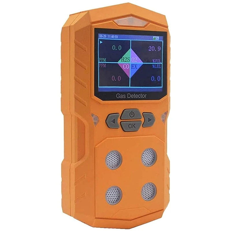 

PLT850 Four-In-One Gas Detector Combustible Oxygen Hydrogen Sulfide Carbon Monoxide Alarm