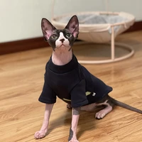 small cool hairless cat outfits apparel sphinx devin spring fall sweater wvelvet cotton kitten sphynx clothes for cats clothes