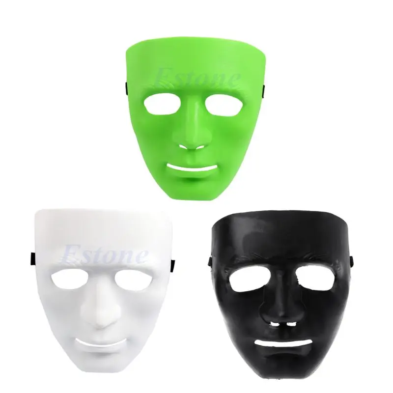 Пластиковая плотная маска на все лицо костюм для вечеринки танца в стиле хип
