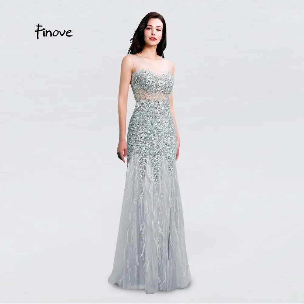 Новое поступление Длинные вечерние платья 2020 с короткими рукавами бисером и