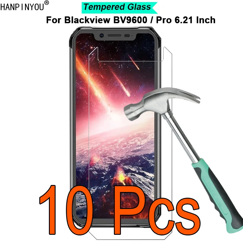 10 шт./лот для Blackview BV9600 / Pro 6 21 &quot9H твердость 2.5D ультратонкая закаленная защитная