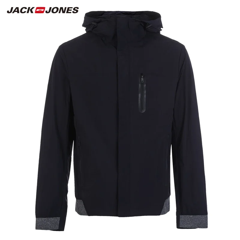 JackJones Мужская куртка с капюшоном спортивная короткая мужская одежда 218321510 |