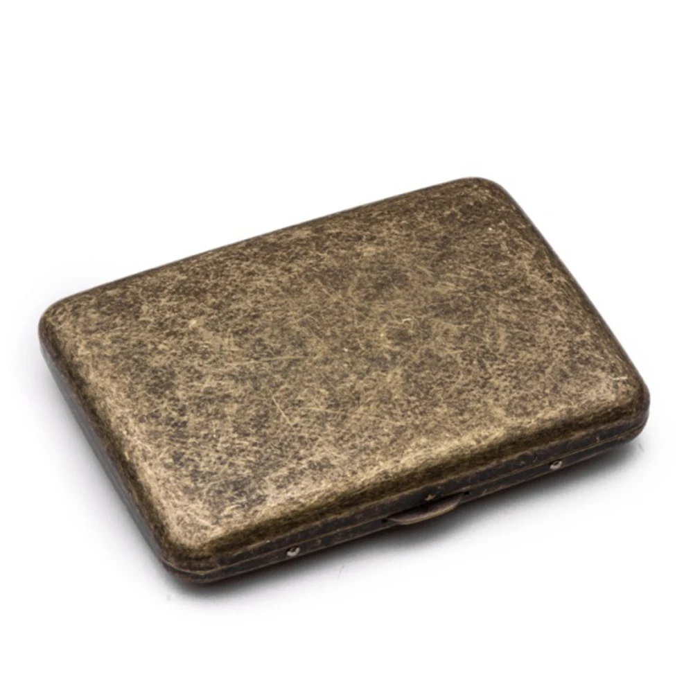 1 шт. Mettle сигареты чехол бутик богатых и процветающих 20 палочки металлический