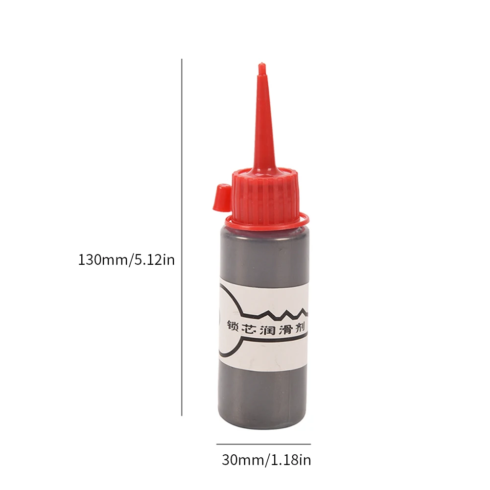 

60ml Door Lock Core Lubricant Car Lock Lubricating Lead Powder Lubricating Graphite Powder Lock Repair Tool For Car Maintenance