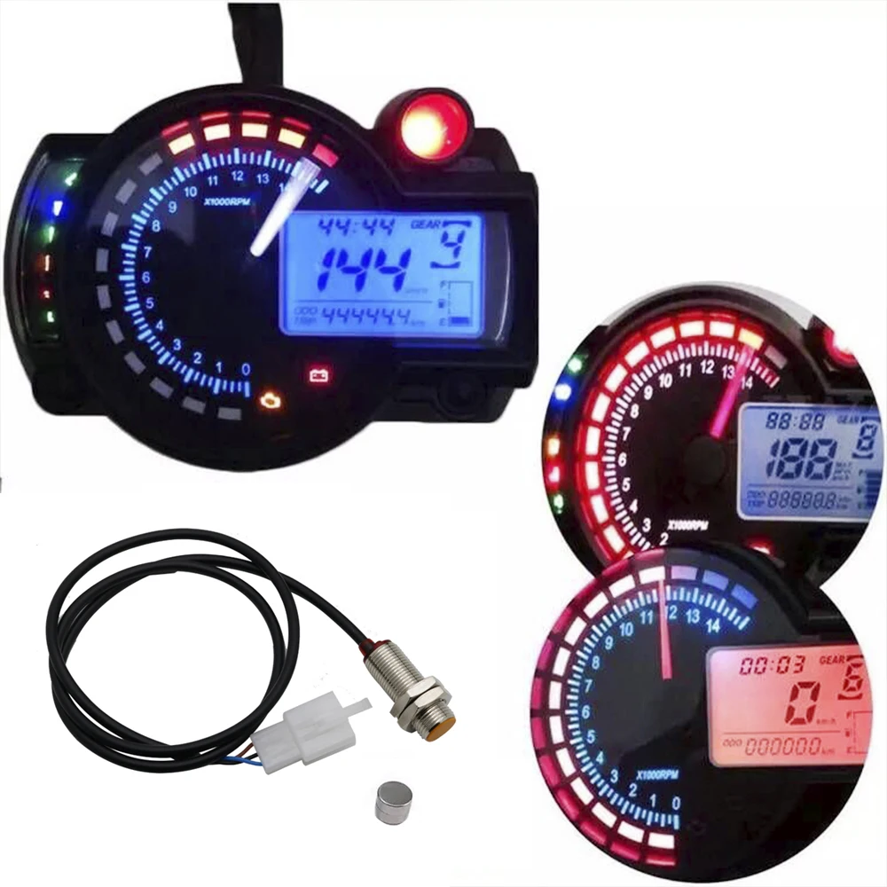 7-цветный ЖК-дисплей для мотоцикла |