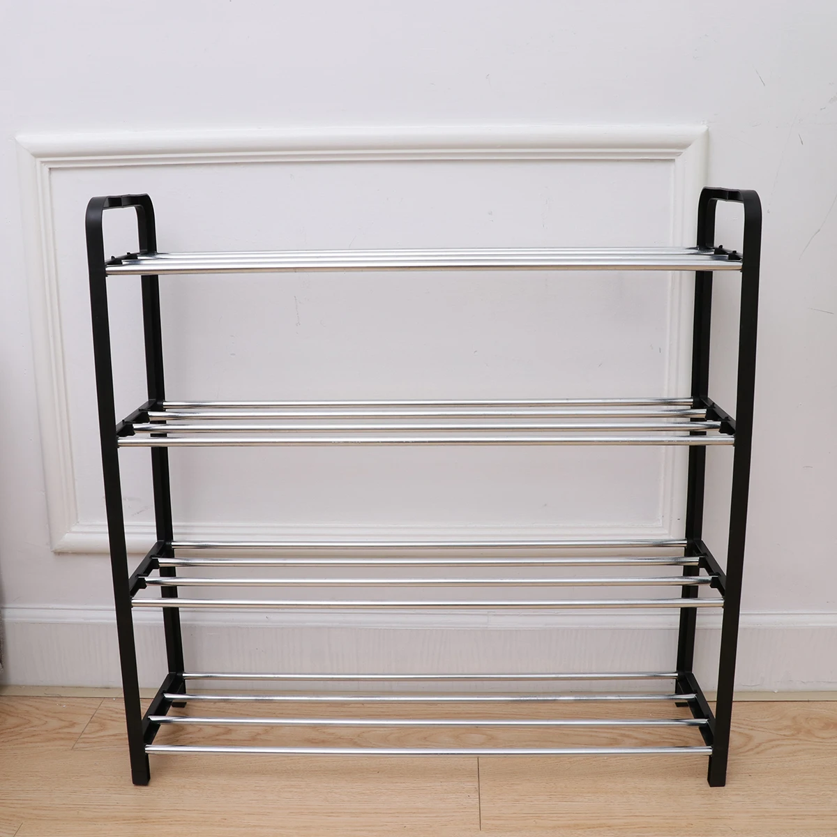 Четырехслойная Пластиковая Полка для хранения обуви съемная стальная длинная