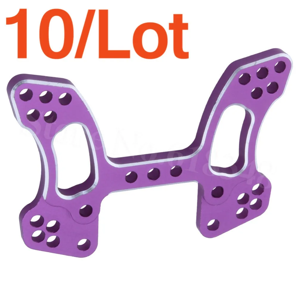

Wholesale 10Pcs/Lot HSP 1/10 Upgrade Parts 106022 Aluminum Front Shock Tower 06036 For 1/10 Off Road Buggy CNC