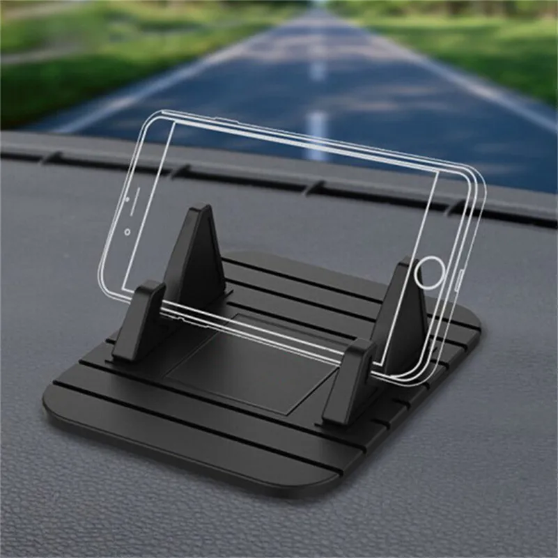 Silicone Car Phone Holder Mobile Stand Compatible With All Size Smart Devices Universal Smartphone | Мобильные телефоны и