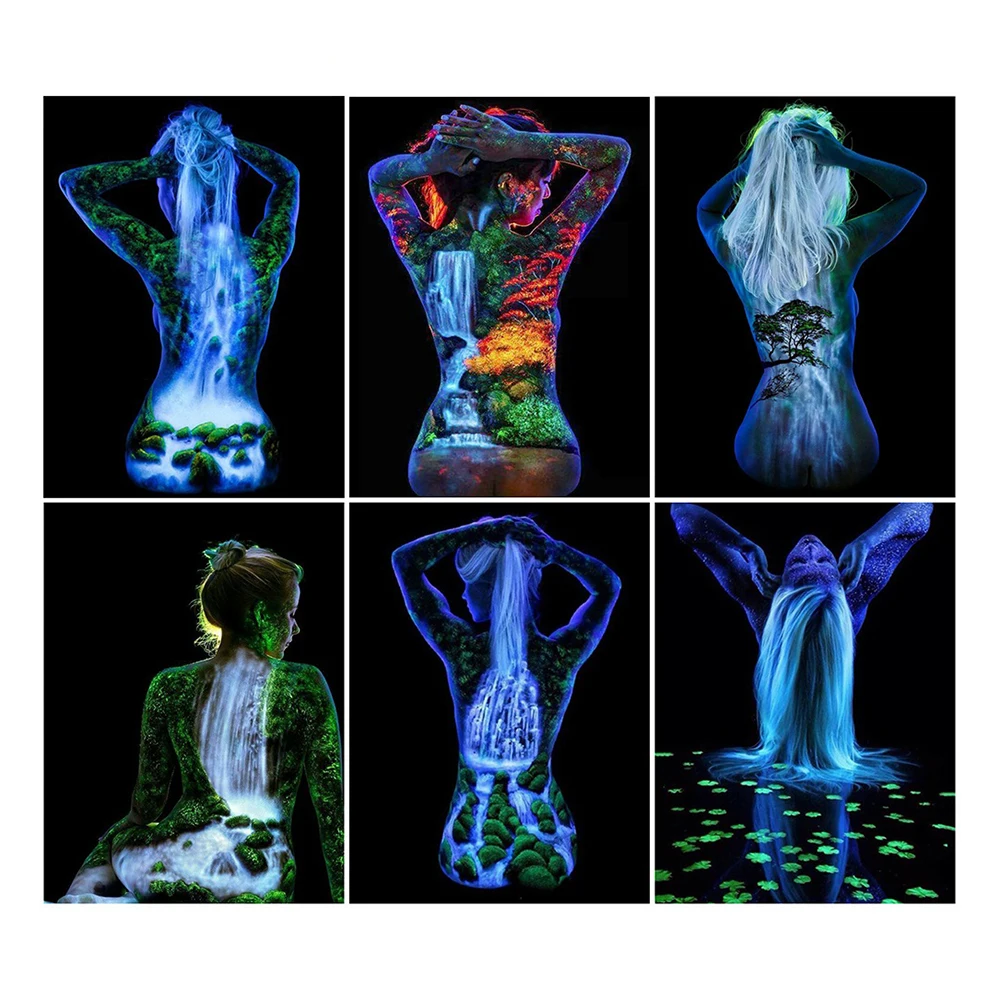 

Полноразмерная Алмазная картина водопад 5D алмазная вышивка, девушка, мозаика, пейзаж, стразы, картина, домашний декор