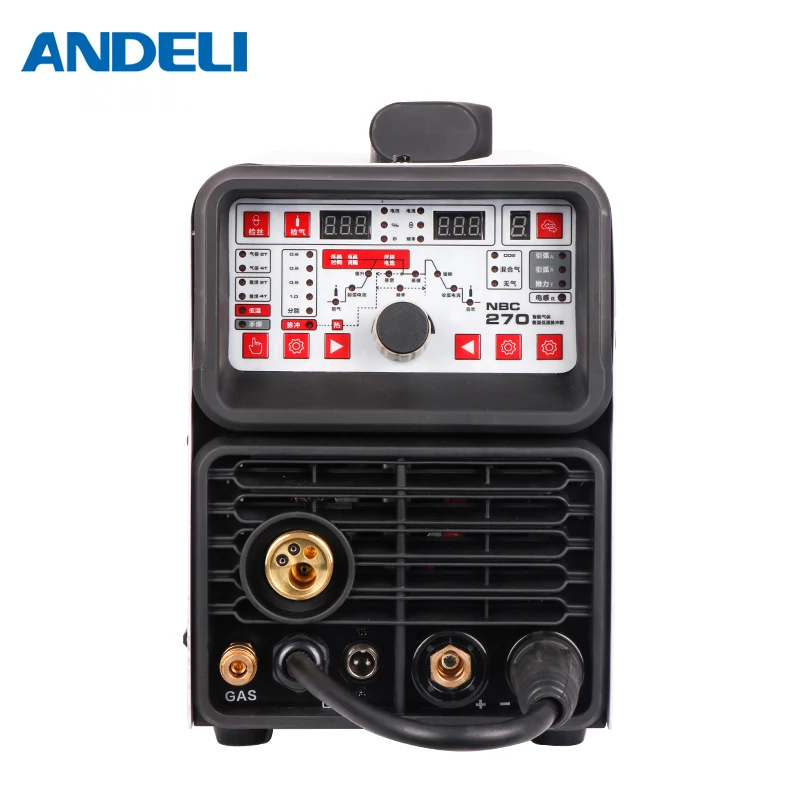 ANDELI MIG/TIG pulse/MMA/холодная сварка многофункциональный сварочный аппарат из нержавеющей стали 4 в 1 Интеллектуальный многофункциональный сварочный аппарат