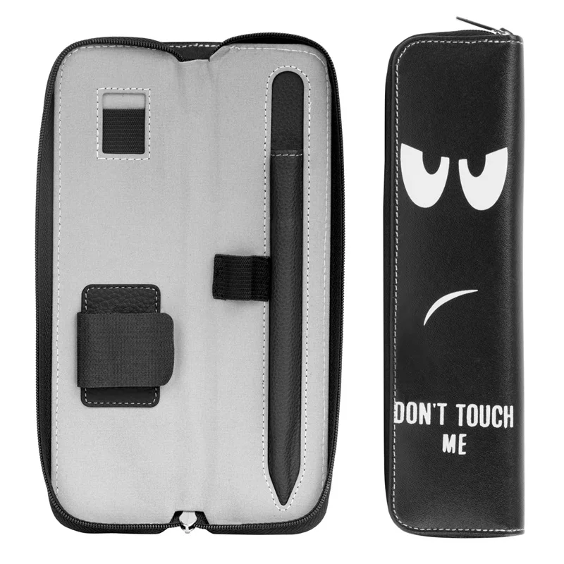 Dont Touch Me Чехол-держатель для карандашей Apple Pencil, премиум-чехол из искусственной кожи чехол для переноски Чехол для Apple iPad 9,7 Pro Pencil - Цвета: Dont Touch Me