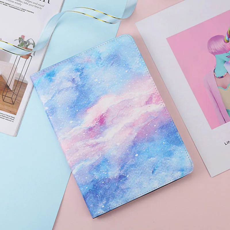 Чехол для Ipad Air 1 2 Gen ультратонкий складной флип-чехол с мраморным рисунком
