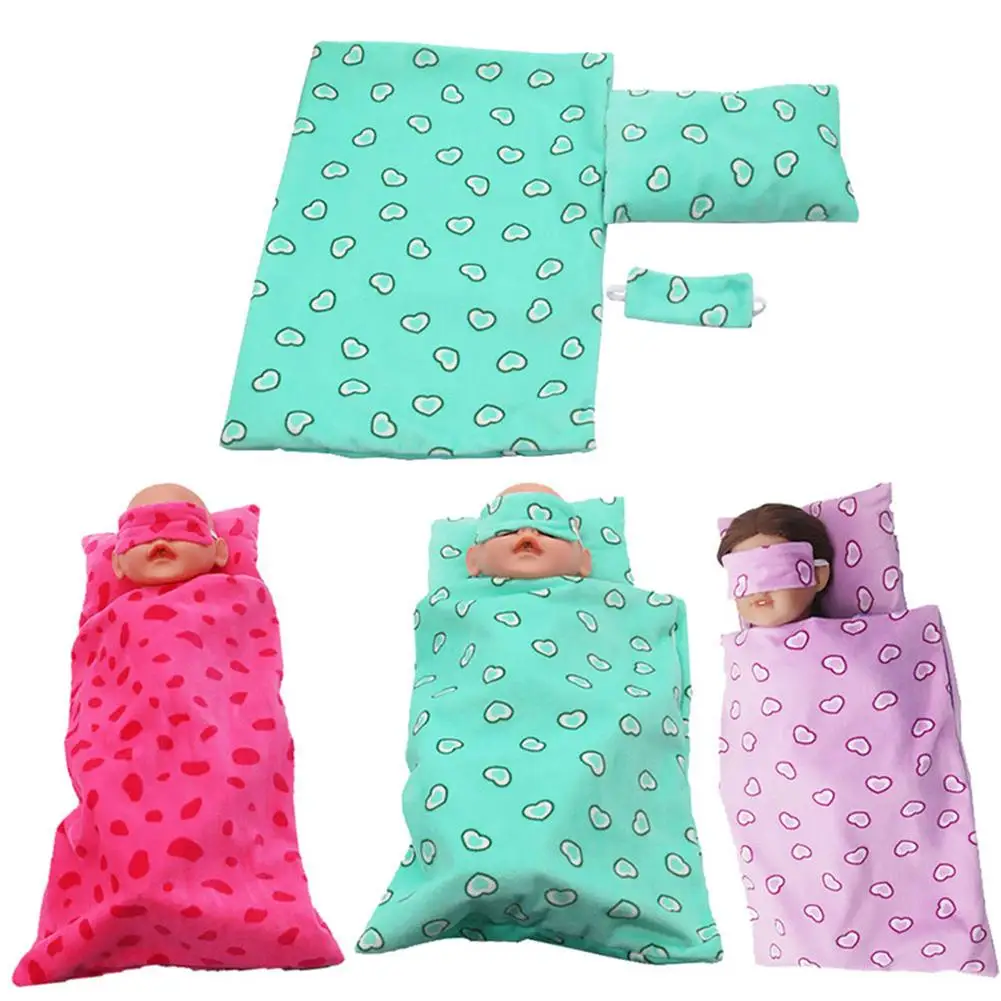 

Mini Doll Sleeping Bag sleeping sack Toys Accessories Children Gift (Excluding dolls)