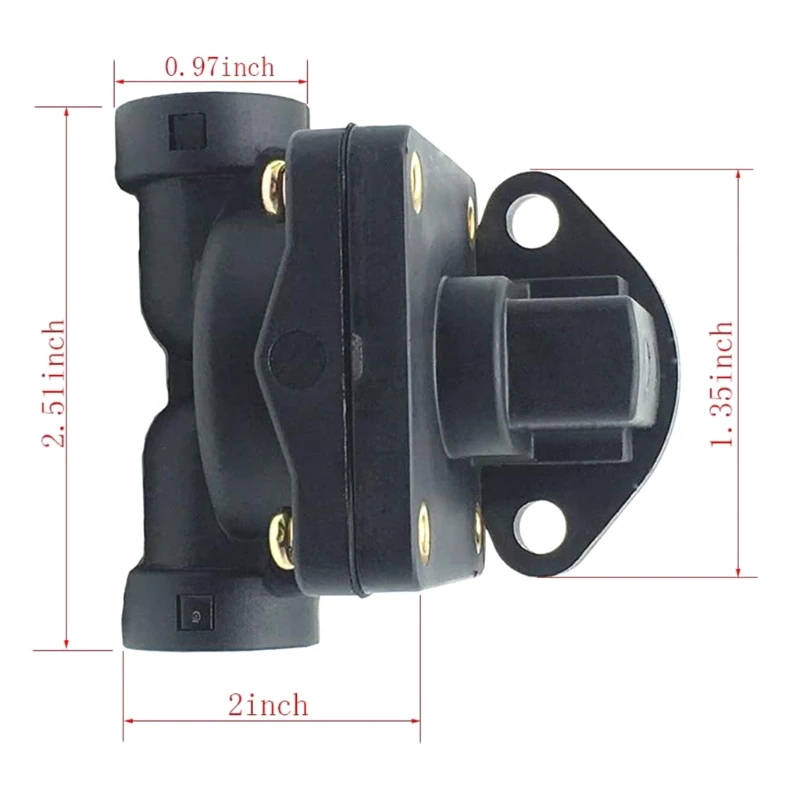 

Fuel Pump for Kohler engines including K241 K301 K321 K341 10 12 14 16hp M10 M12 Replaces 4739319-S 4755901-S 4755903 47