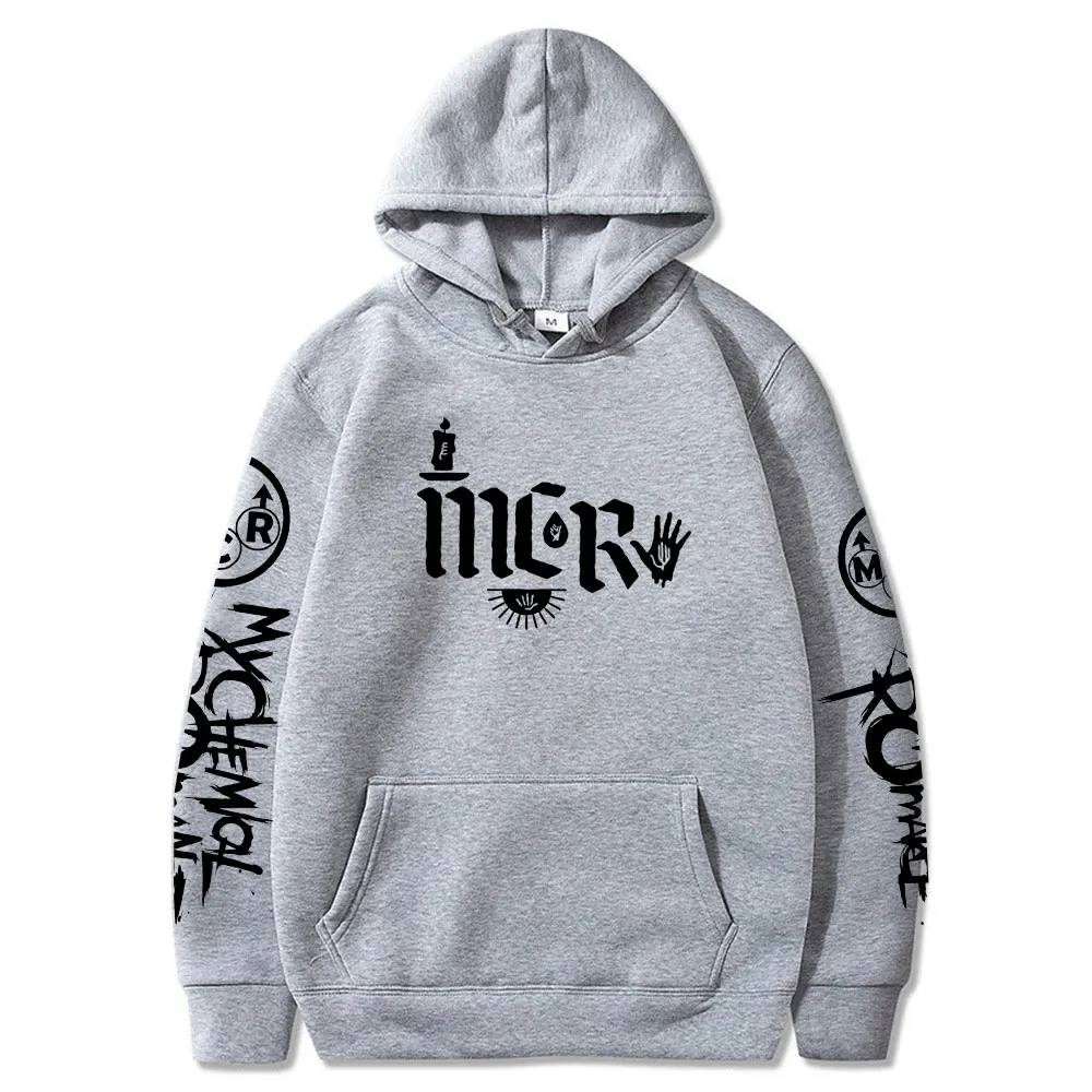 Толстовка с капюшоном для мужчин и женщин My Chemical Черный парадный худи в стиле
