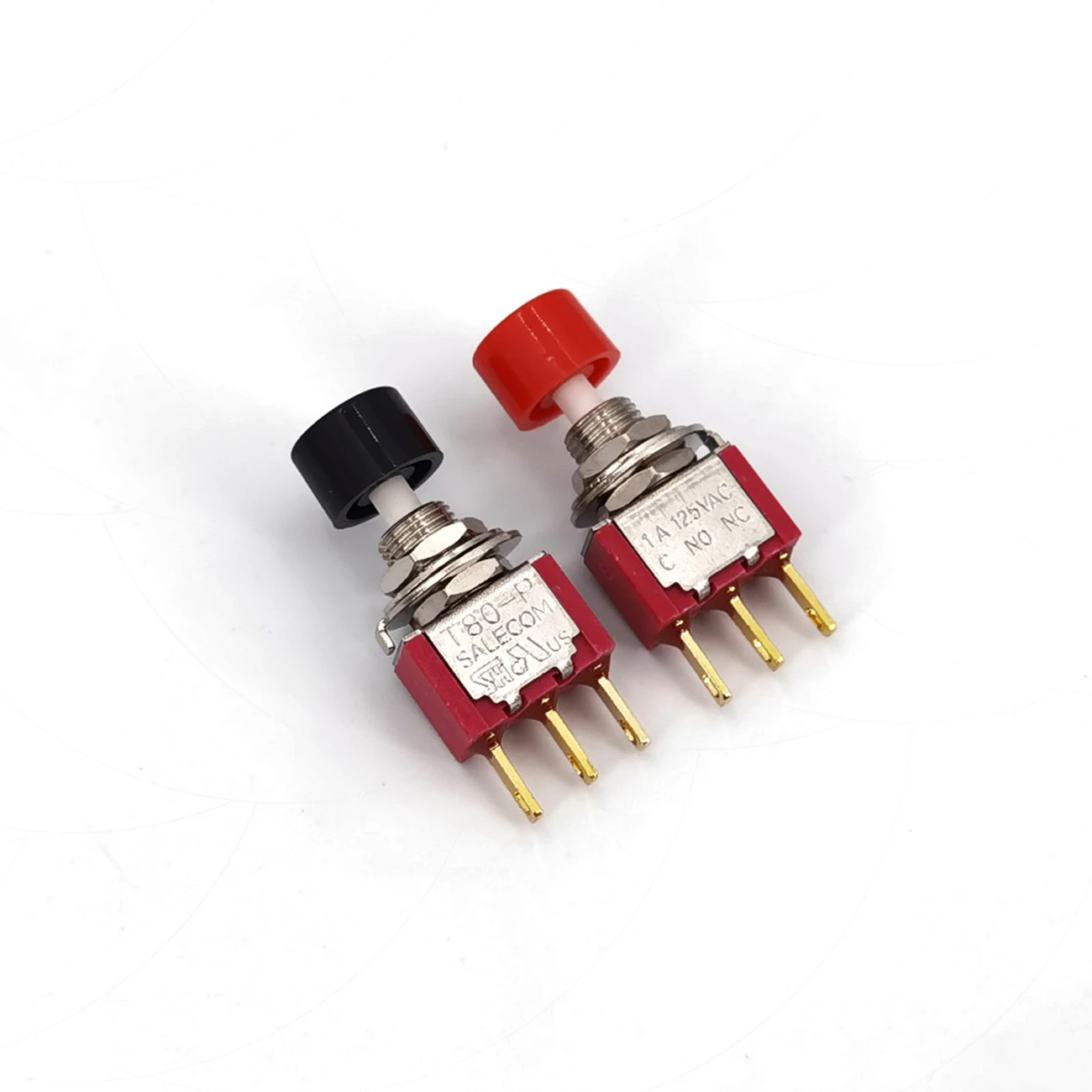 SH T80 P P8701 3Pin SPDT Мгновенный ON MOM COM NO NC защелкивающийся мини кнопочный