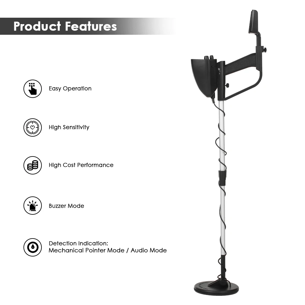 

KKmoon Children Underground Metal Detector Gold Detectors Treasure Hunter Tracker Seeker Metal Circuit Detector