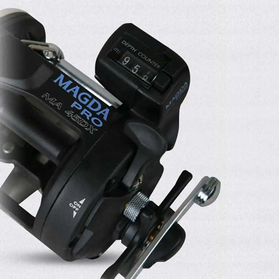 Рыболовная катушка OKUMA MAGDA Linecounter DT MA 15DT T|Рыболовные катушки| |