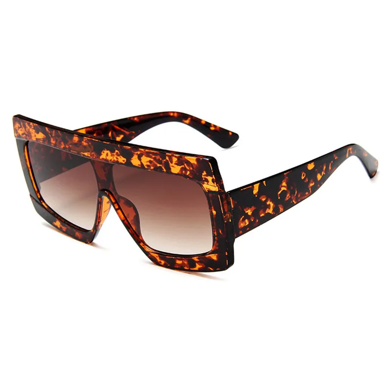 

Fashion Gradient Oversized Sunglasses Women Brand Goggle Vintage Square Sun Glasses Lady Outdoor Men Driving Eyewear UV400