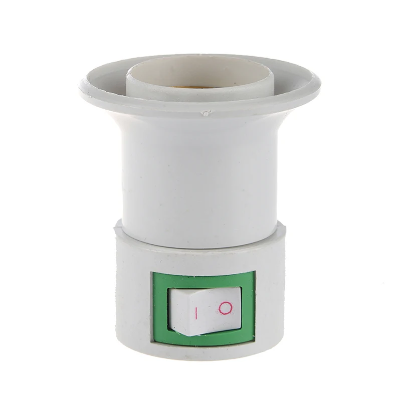 Штепсельная вилка США к E27 светодиодный светильник лампа адаптер гнездо