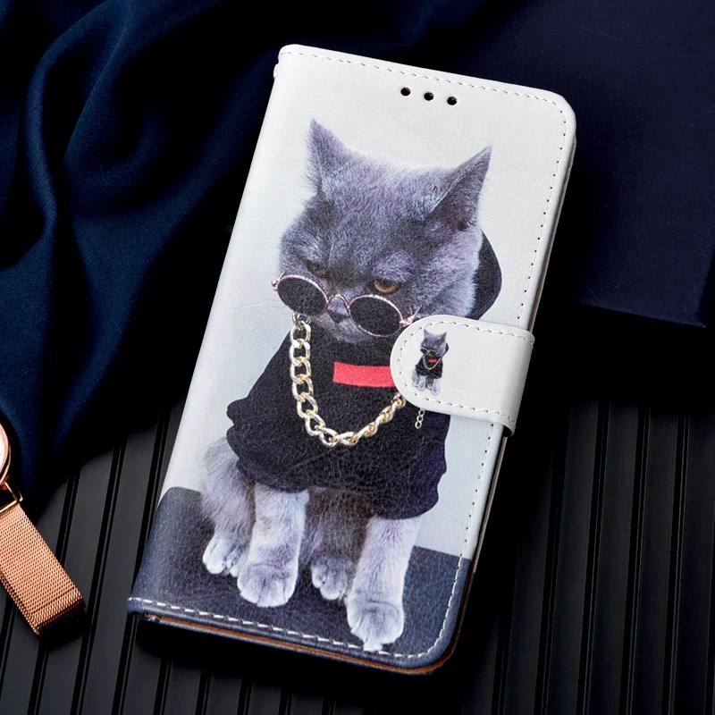 Роскошный чехол для телефона из искусственной кожи Samsung Galaxy F02s книжка