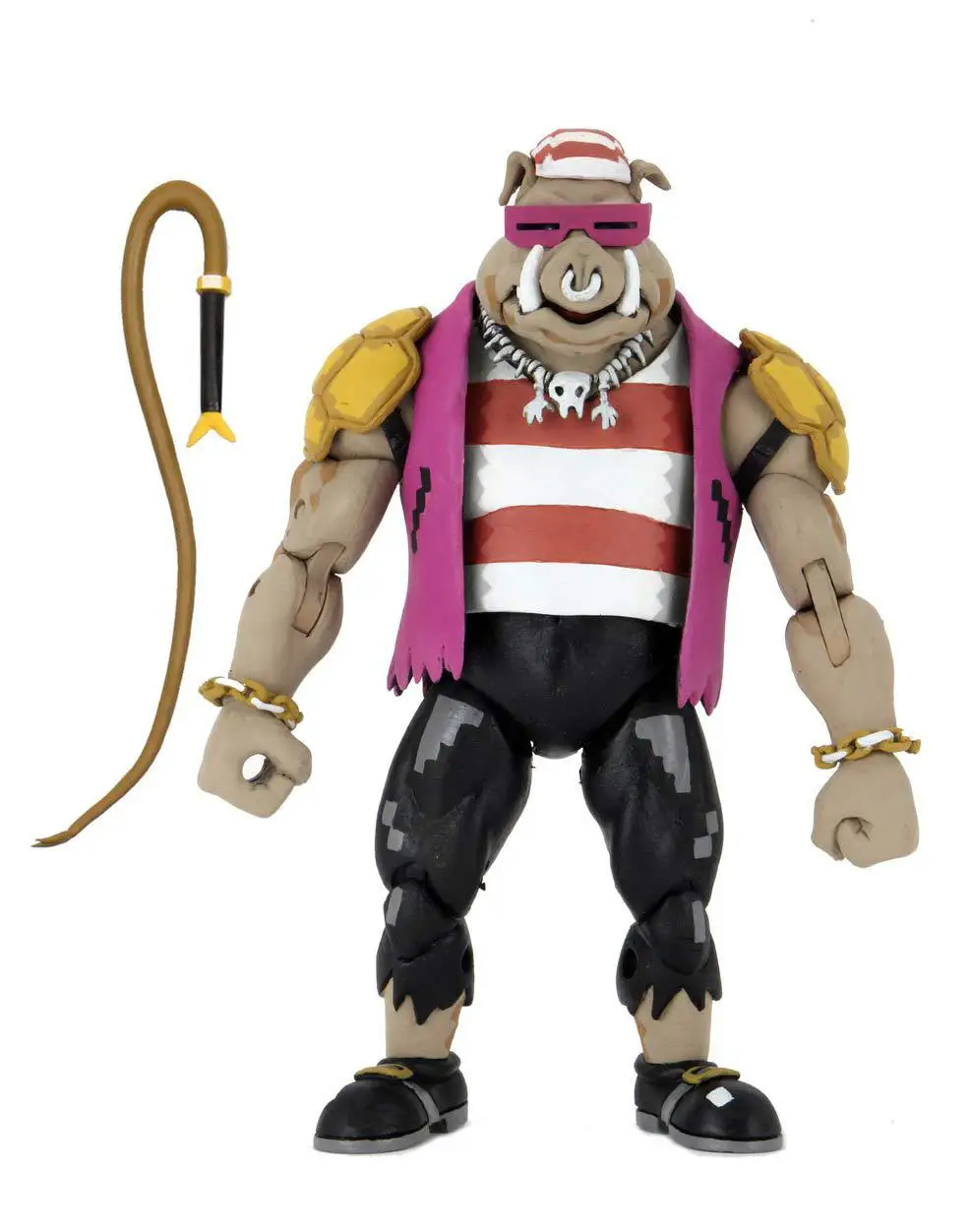 Фигурка Черепахи Bebop Rocksteady аниме шредер пиратский костюм фигурка NECA экшн игрушка